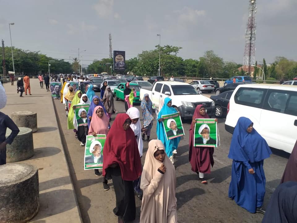  pro zakzaky protesters in abj on 21 april 2021 
